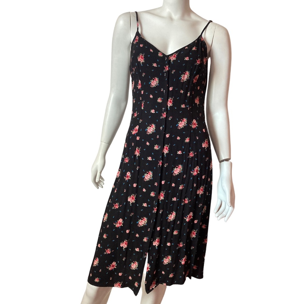Y2K Floral Slip Dress